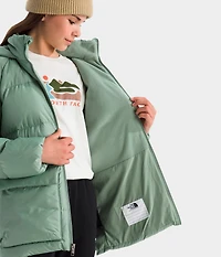 Big Kids' The North Face Down Fleece-Lined Short Parka Jacket