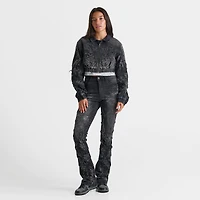 Women's Smoke Rise Christy Crop Denim Bomber Jacket