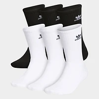 adidas Originals Trefoil Crew Socks (6-Pack)
