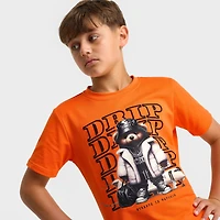 Big Kids' Streetz Iz Watchin Drip Teddy T-Shirt