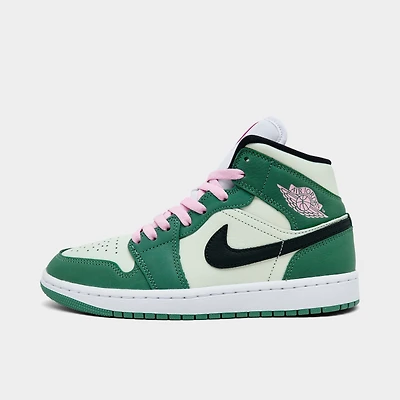 Women's Air Jordan Retro 1 Mid SE Casual Shoes