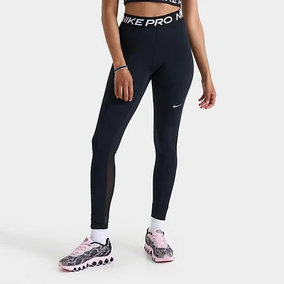 Women's Nike Pro 365 High-Waisted 7/8 Mesh Panel Leggings
