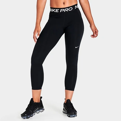 Women's Nike Pro 365 Mid-Rise Crop Leggings