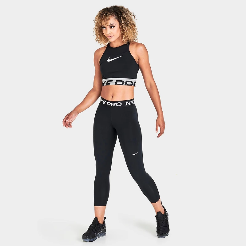 Women's Nike Pro 365 Mid-Rise Crop Leggings