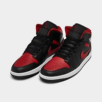 Men's Air Jordan Retro 1 Mid Casual Shoes