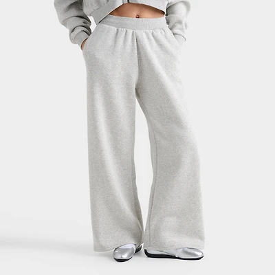 Women's DAILYSZN Fleece Wide Leg Jogger Pants