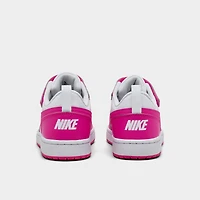 Girls' Little Kids' Nike Court Borough Low Recraft Stretch Lace Casual Shoes