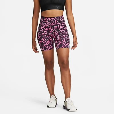 Women's Nike One Mid-Rise Bike Shorts