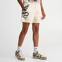 Men's Ed Hardy Dagger Rose Mesh Shorts