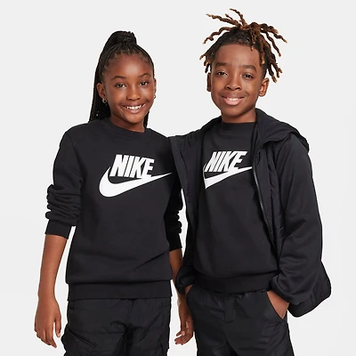 Big Kids' Nike Sportswear Club Fleece Crewneck Sweatshirt