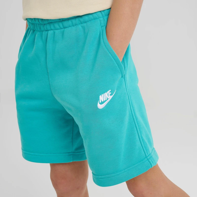 Big Kids' Nike Club French Terry Fleece Shorts