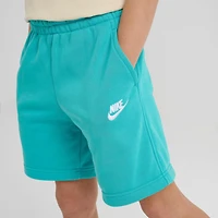 Big Kids' Nike Club French Terry Fleece Shorts