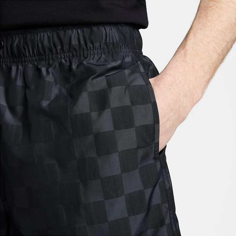 Men's Nike Club Checkered Nylon Flow Shorts