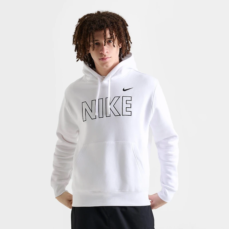 Men's Nike Sportswear Club Fleece Wordmark Pullover Hoodie