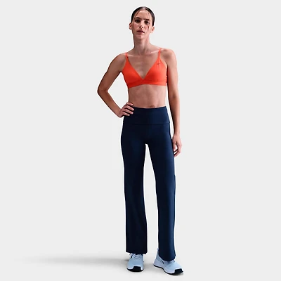 Women's Nike One Dri-FIT High-Waisted Fold-Over Flare Leggings