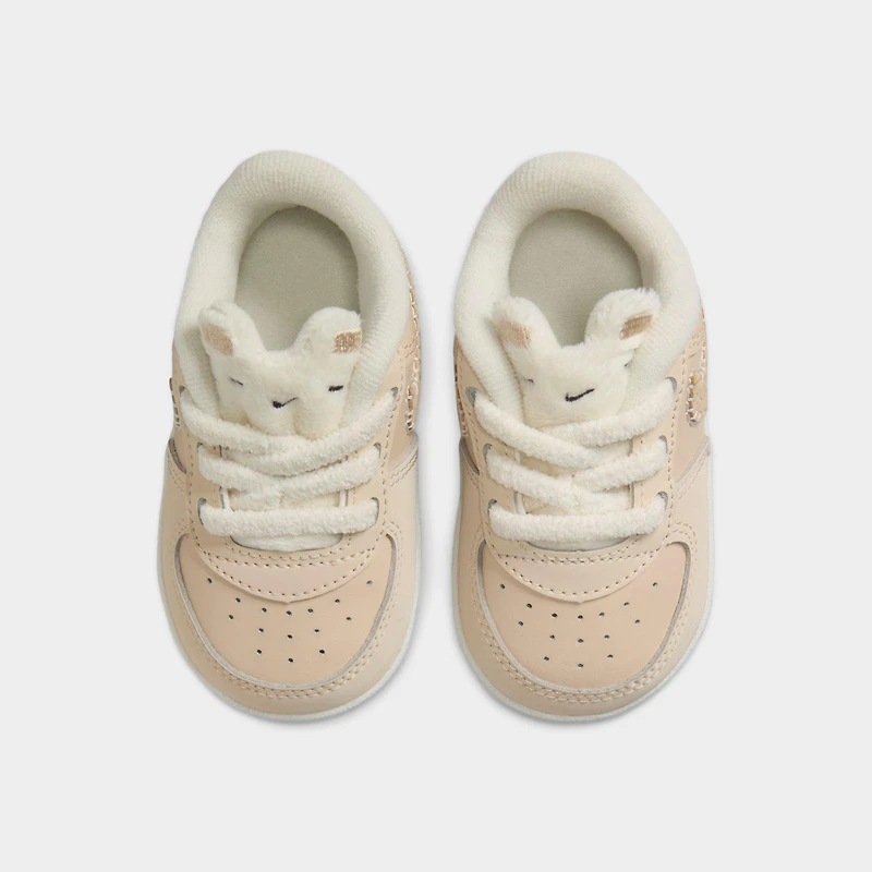 Infant Nike Force 1 Low EasyOn SE Crib Booties