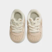 Infant Nike Force 1 Low EasyOn SE Crib Booties