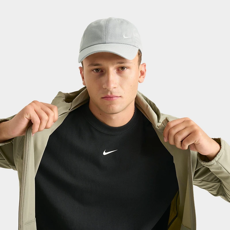 Nike Club Small Swoosh Unstructured Strapback Hat