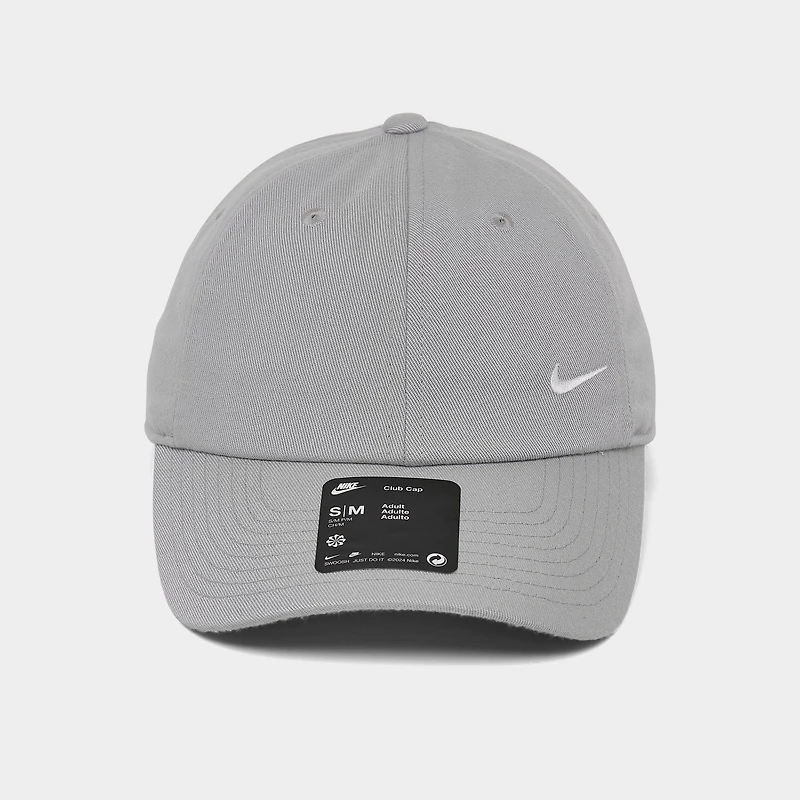 Nike Club Small Swoosh Unstructured Strapback Hat