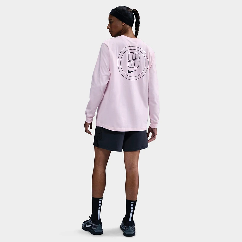 Women's Nike Sabrina Long-Sleeve Basketball Shirt