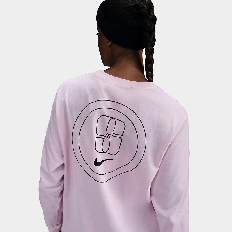 Women's Nike Sabrina Long-Sleeve Basketball Shirt