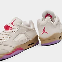 Big Kids' Air Jordan Retro 5 Low Basketball Shoes