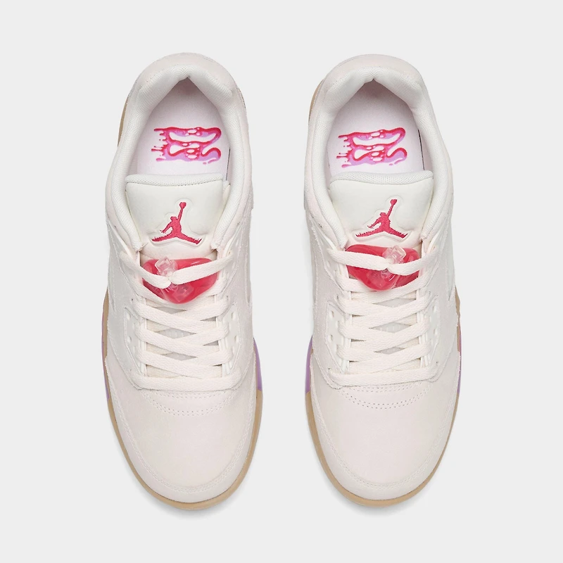 Big Kids' Air Jordan Retro 5 Low Basketball Shoes