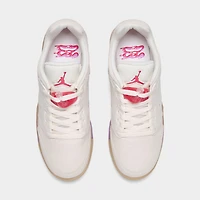 Big Kids' Air Jordan Retro 5 Low Basketball Shoes