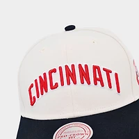 Mitchell & Ness Cincinnati Reds MLB Pro Crown Snapback Hat