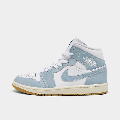 Women's Air Jordan Retro 1 Mid SE Casual Shoes