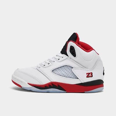 Little Kids' Air Jordan Retro 5 Basketball Shoes