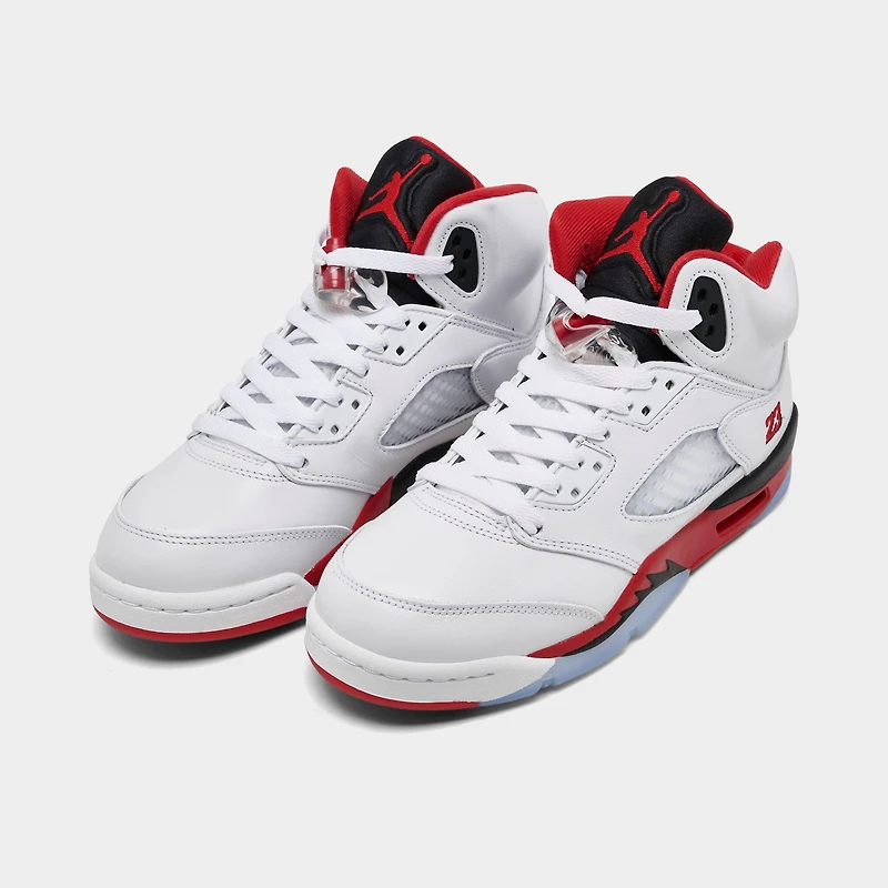 Big Kids' Air Jordan Retro 5 Basketball Shoes