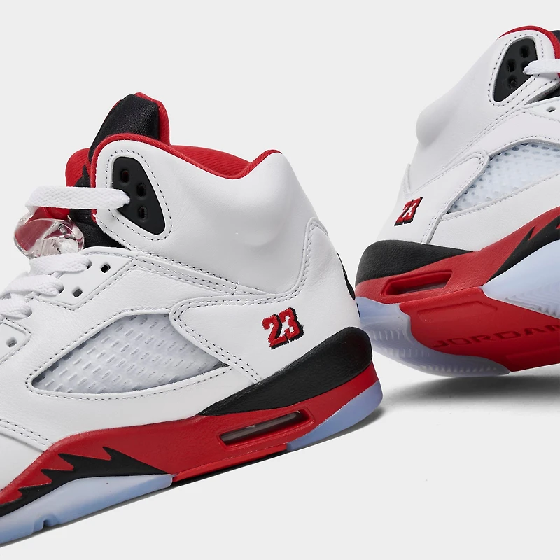 Big Kids' Air Jordan Retro 5 Basketball Shoes