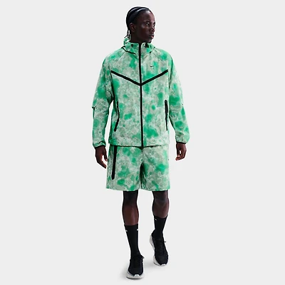 Men's Nike Tech Dri-FIT Woven Camo Windrunner Oversized Full-Zip Jacket