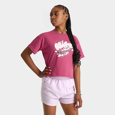 Girls' Big Kids' Nike Sportswear Doodle T-Shirt