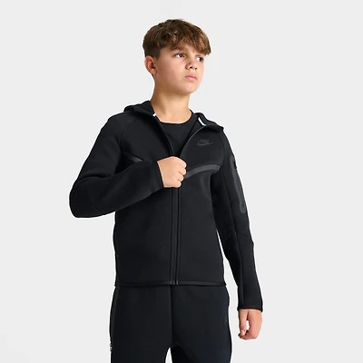 Boys' Big Kids' Nike Sportswear Tech Fleece Full-Zip Hoodie