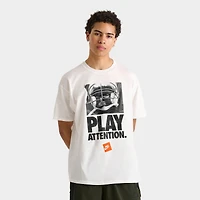 Men's Nike Sportswear Play Attention Graphic T-Shirt