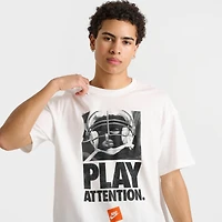 Men's Nike Sportswear Play Attention Graphic T-Shirt