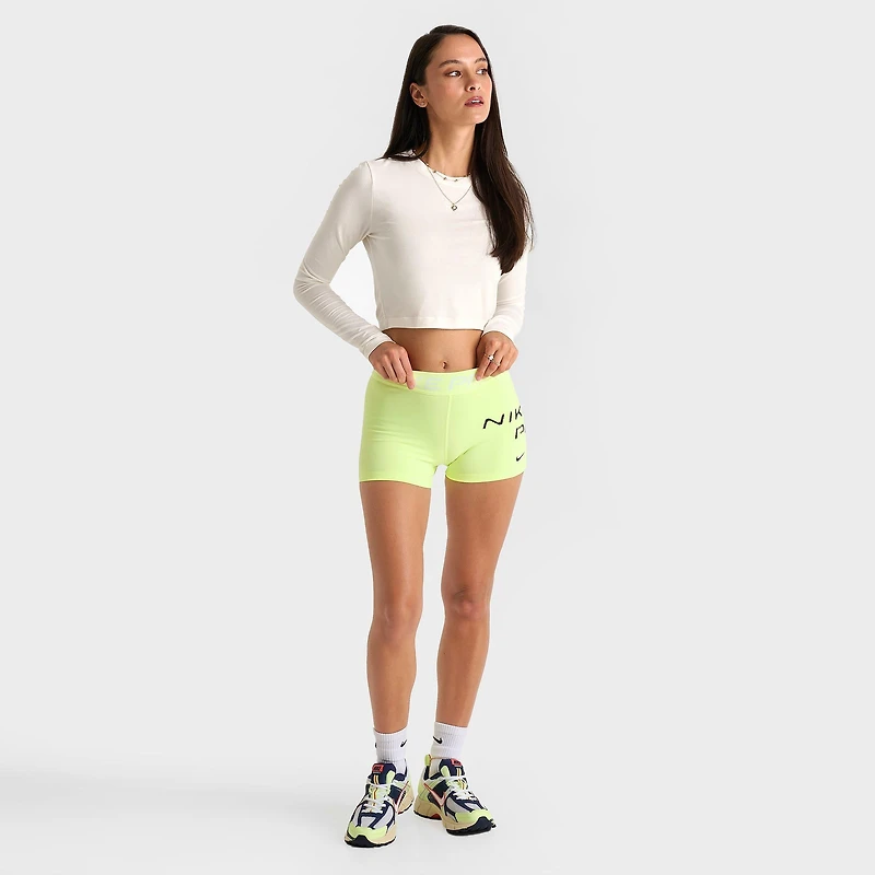 Women's Nike PRO 365 Mid-Rise 3" Shorts