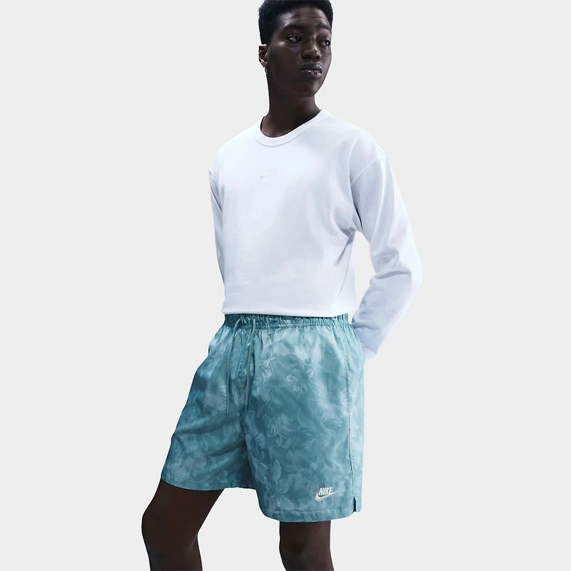 Men's Nike Club Printed Woven Flow Shorts