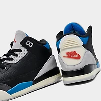 Little Kids' Air Jordan Retro 3 Basketball Shoes