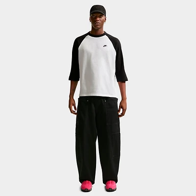 Men's Nike Sportswear Club Three Quarter-Sleeve Raglan Top