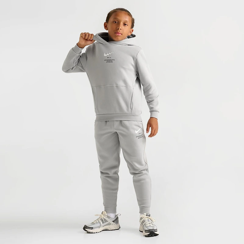 Big Kids' Nike Swoosh By Pullover Hoodie