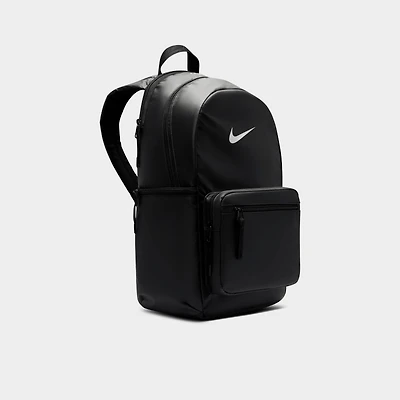big kids boys nike black backpack Unisex Academy Team Sports (pack of 1), Black/ Black/White, 18 long, Sport : Sports & Outdoors Adjustable padded straps NIKE Kids' Nike Elemental Backpack