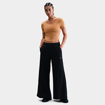 Women's Nike Sportswear Mid-Rise Wide-Leg Jogger Pants