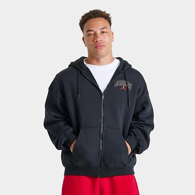 Men's Jordan Brooklyn Fleece Oversized Full-Zip Hoodie