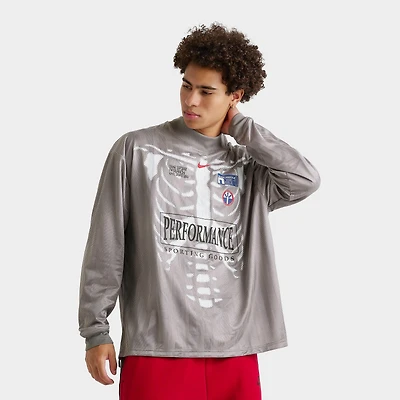 Men's Nike Dri-FIT Combine Performance Long-Sleeve Jersey T-Shirt