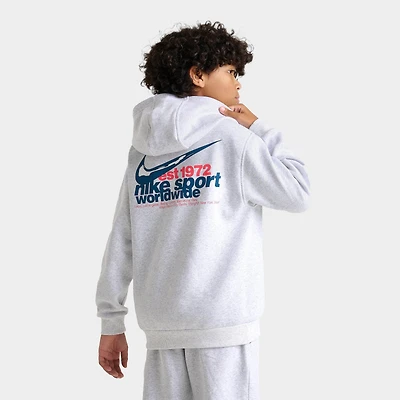 Big Kids' Nike Sportswear Club Fleece 1972 Pullover Hoodie