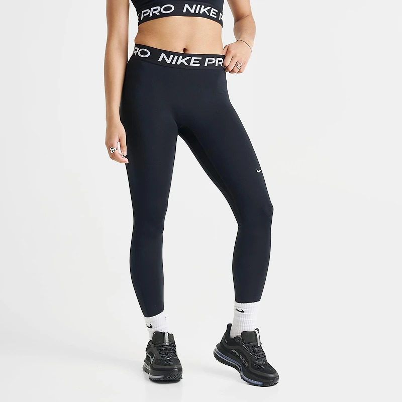 Women's Nike Pro Mid-Rise Full-Length Leggings