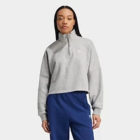 Women's adidas Originals Essentials Half-Zip Fleece Sweatshirt